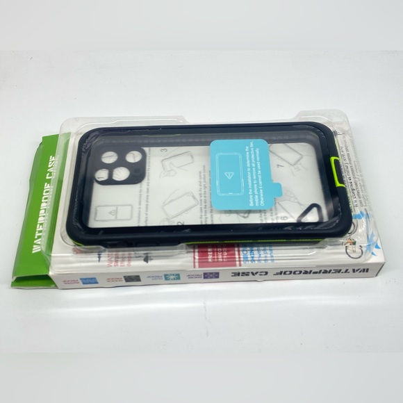 NEW WATERPROOF PHONE CASE FOR IPHONE 11 PRO BLUE/YELLOW - Picture 7 of 10